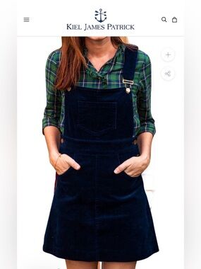 Cozy Corduroy Jumper in Navy Blue